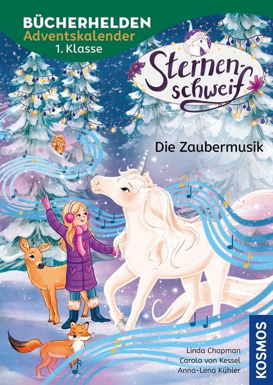 Produktbild: Sternenschweif, B&uuml;cherhelden 1. Klasse, Adventskalender, Die Zaubermusik