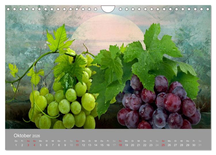 Produktbild: Obst (Wandkalender 2026 DIN A4 quer), CALVENDO Monatskalender