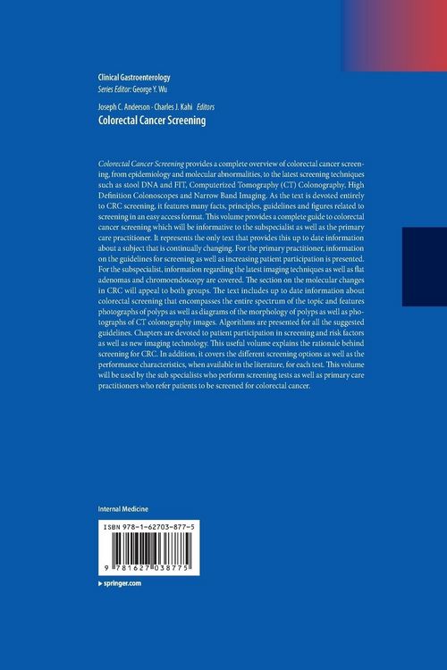Produktbild: Colorectal Cancer Screening
