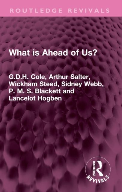 Produktbild: Salter, A: What is Ahead of Us?
