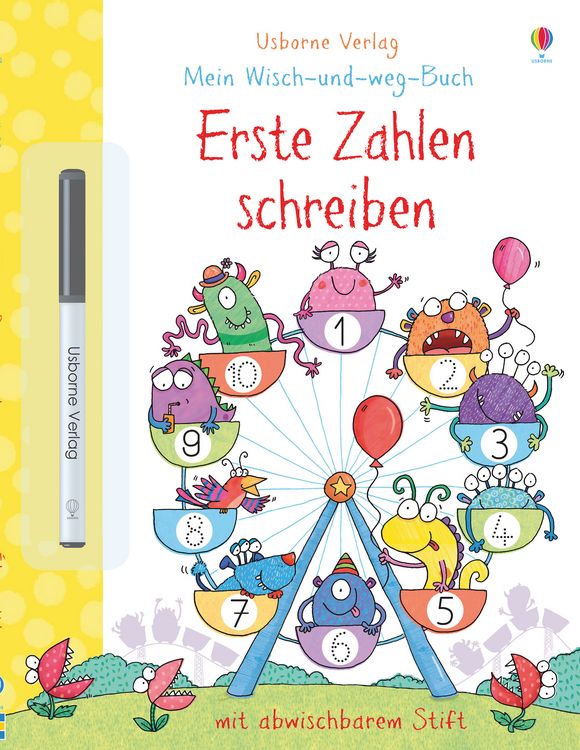 Produktbild: Mein Wisch-und-weg-Buch: Erste Zahlen schreiben