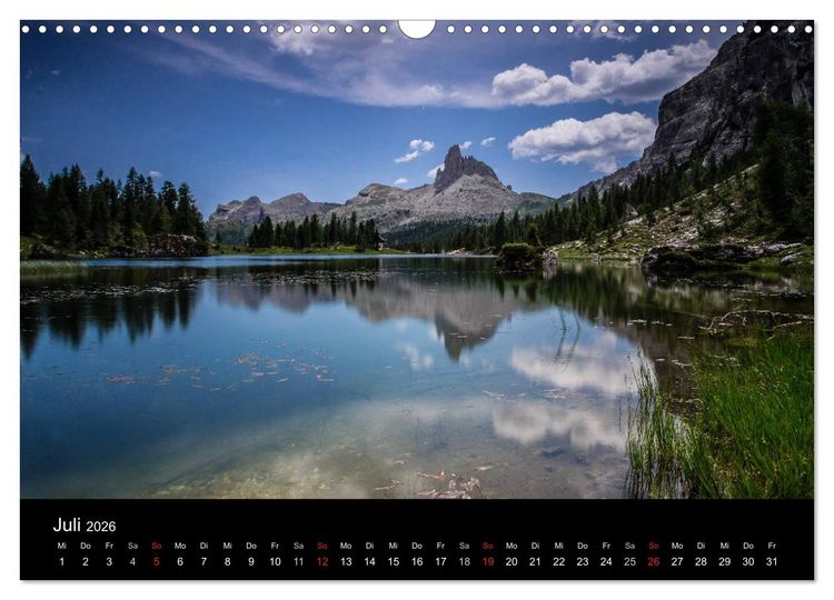 Produktbild: Meine Sicht der Alpen (Wandkalender 2026 DIN A3 quer), CALVENDO Monatskalender