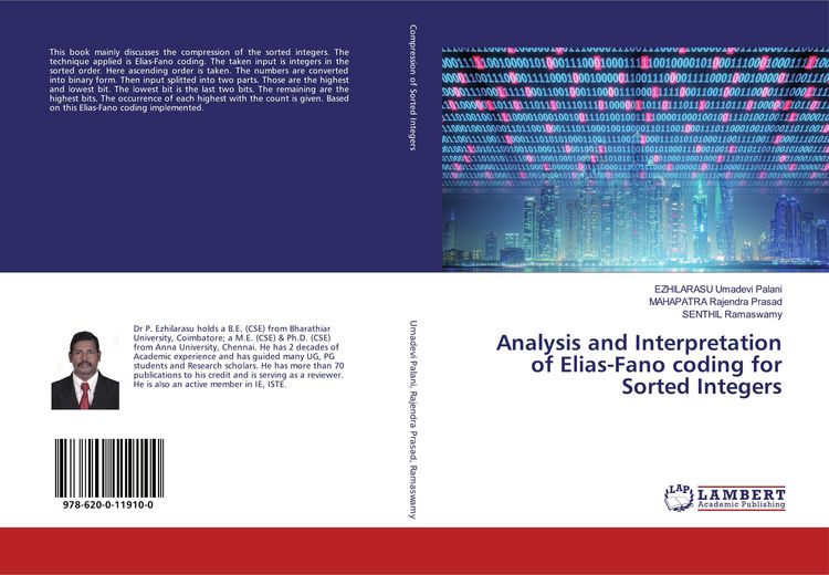 Produktbild: Analysis and Interpretation of Elias-Fano coding for Sorted Integers