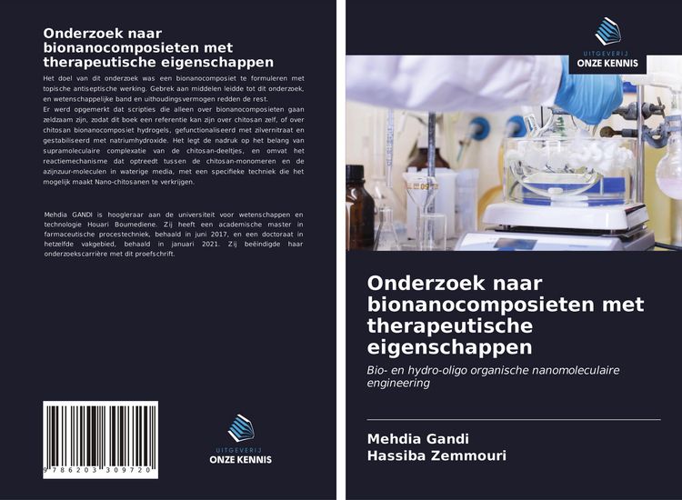 Produktbild: Onderzoek naar bionanocomposieten met therapeutische eigenschappen