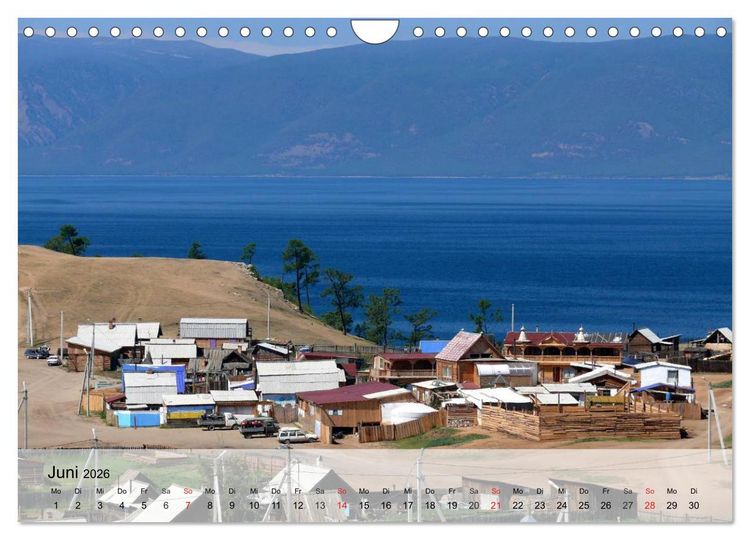 Produktbild: Olchon - Insel im Baikalsee (Wandkalender 2026 DIN A4 quer), CALVENDO Monatskalender