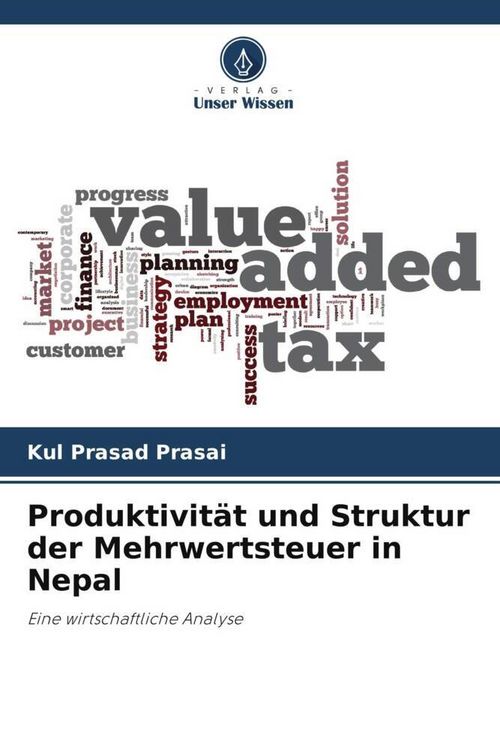 Produktbild: Produktivit&auml;t und Struktur der Mehrwertsteuer in Nepal