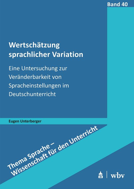 Produktbild: Wertsch&auml;tzung sprachlicher Variation