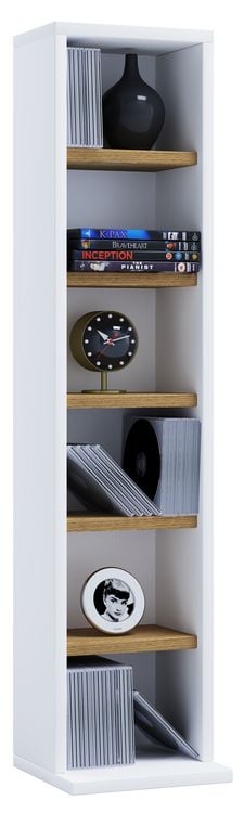 Produktbild: Holz CD DVD Stand Aufbewahrung Deko Regal Elementa