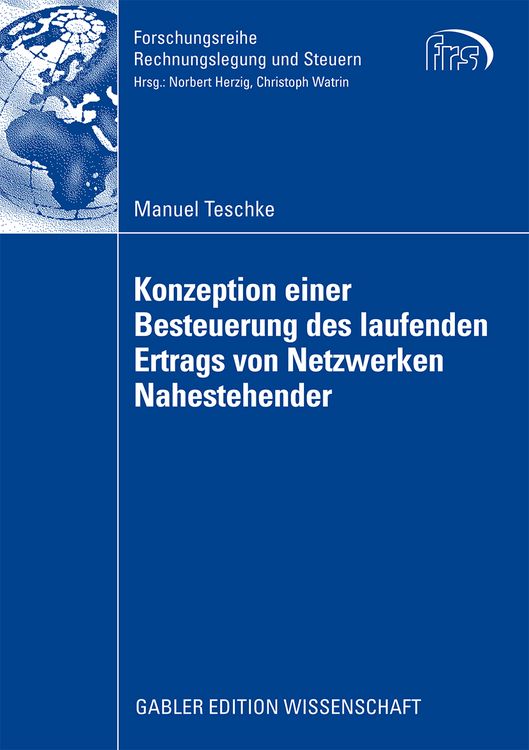 Produktbild: Konzeption einer Besteuerung des laufenden Ertrags von Netzwerken Nahestehender