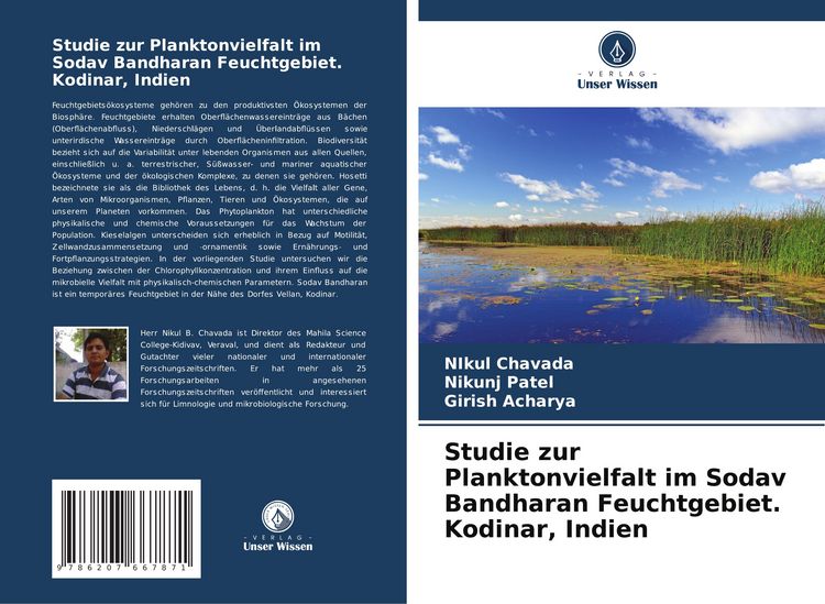 Produktbild: Studie zur Planktonvielfalt im Sodav Bandharan Feuchtgebiet. Kodinar, Indien