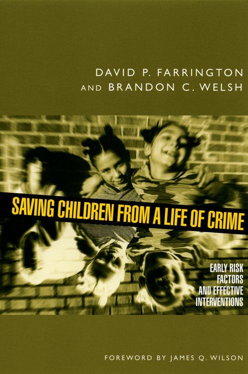 Produktbild: Saving Children from a Life of Crime
