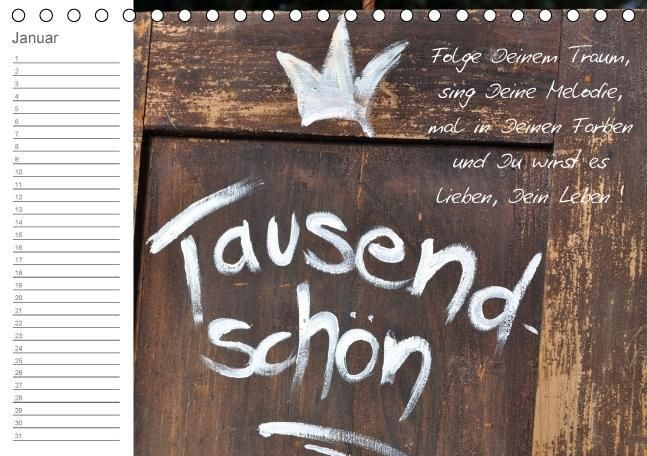 Produktbild: Befl&uuml;gelt (Tischkalender immerw&auml;hrend DIN A5 quer)