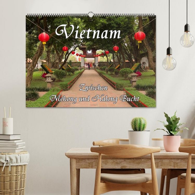 Produktbild: Vietnam - Zwischen Mekong und Halong Bucht (Wandkalender 2026 DIN A2 quer), CALVENDO Monatskalender