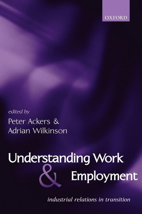 Produktbild: Understanding Work and Employment