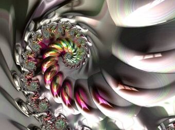 Produktbild: Opalescent Rainbow Spiral (Puzzle)