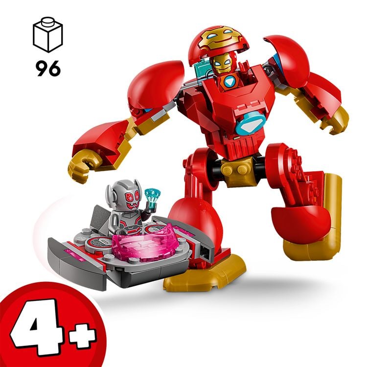 Produktbild: LEGO ǀ Marvel 11209 Iron Man und Seine Fantastischen Freunde Ultron vs. Iron Man