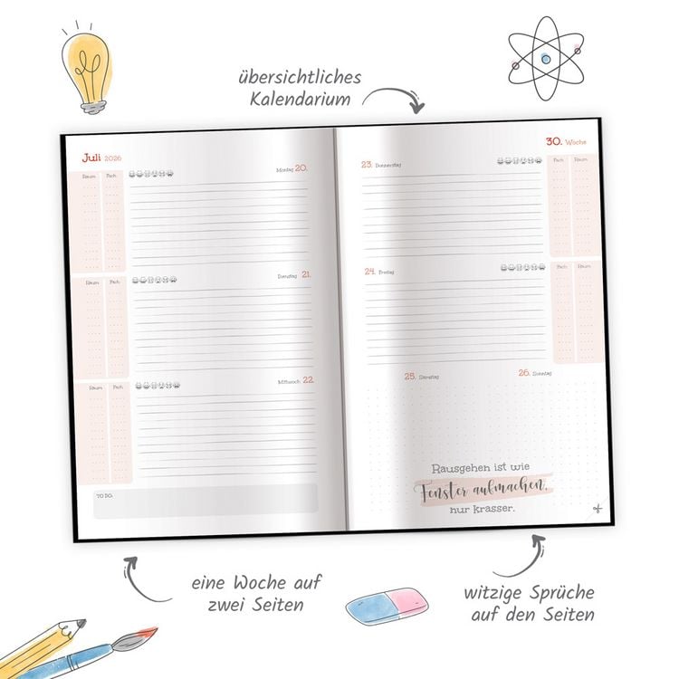 Produktbild: TR&Ouml;TSCH - Sch&uuml;lerkalender Flexi Spot 26/27