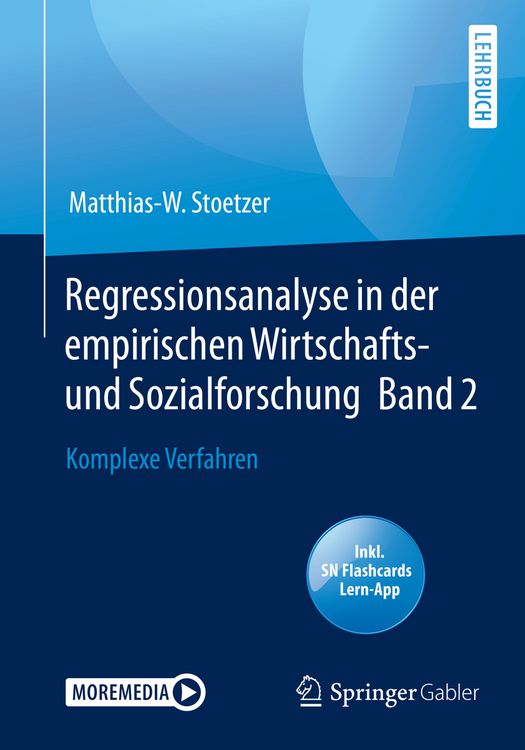 Produktbild: Regressionsanalyse in der empirischen Wirtschafts- und Sozialforschung Band 2