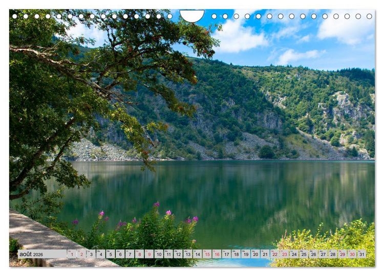 Produktbild: Splendeurs des Vosges (Calendrier mural 2026 DIN A4 vertical), CALVENDO calendrier mensuel