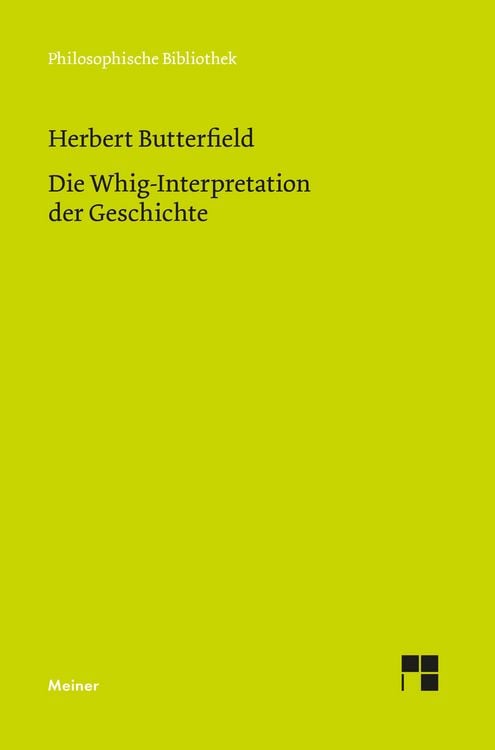 Produktbild: Die Whig-Interpretation der Geschichte