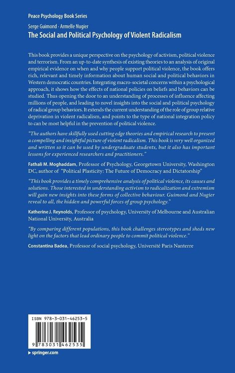 Produktbild: The Social and Political Psychology of Violent Radicalism