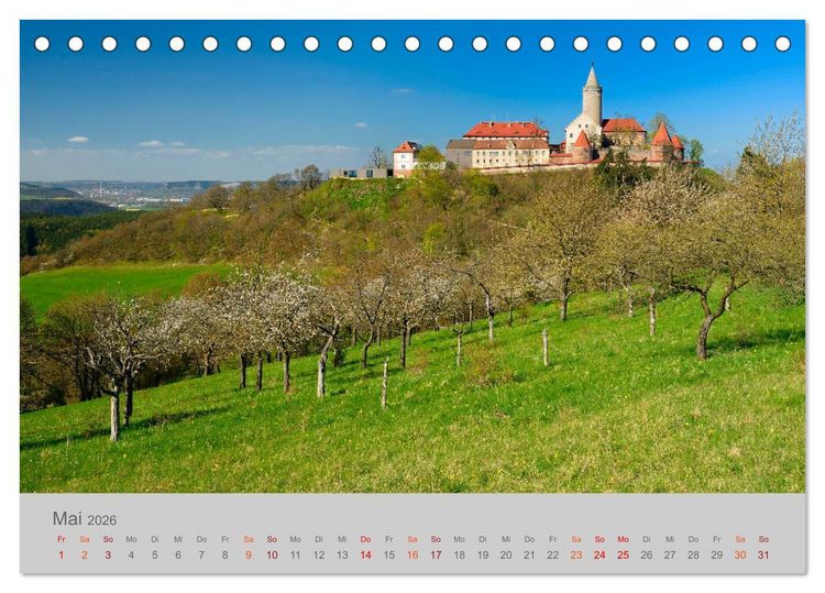 Produktbild: Jena Universit&auml;tstadt an der Saale (Tischkalender 2026 DIN A5 quer), CALVENDO Monatskalender