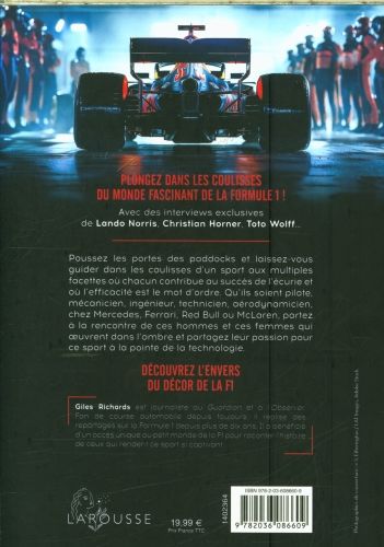 Produktbild: Dans les coulisses de la F1