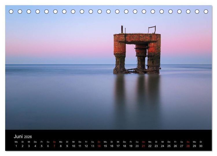 Produktbild: (Ost)Friesische Landschaften (Tischkalender 2026 DIN A5 quer), CALVENDO Monatskalender