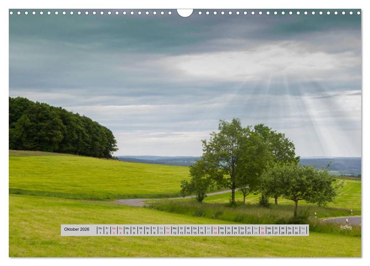 Produktbild: Perlen des Westerwaldes (Wandkalender 2026 DIN A3 quer), CALVENDO Monatskalender