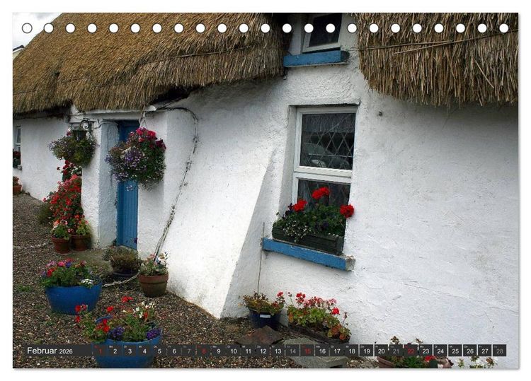 Produktbild: Irland &bull; Impressionen (Tischkalender 2026 DIN A5 quer), CALVENDO Monatskalender