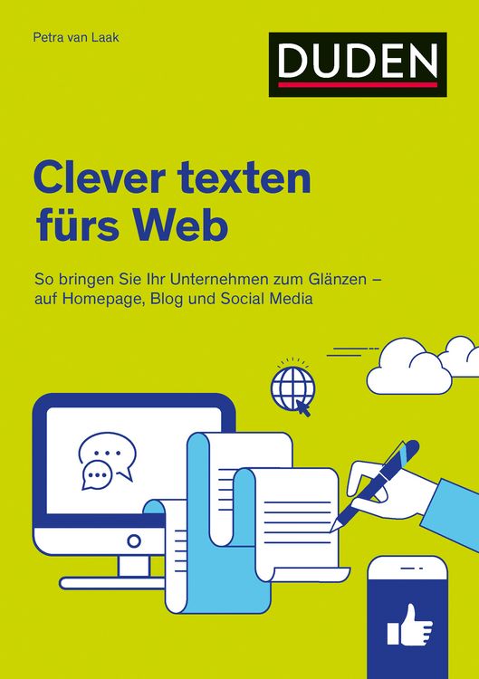 Produktbild: Duden Ratgeber &ndash; Clever texten f&uuml;rs Web