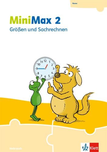 Produktbild: MiniMax 2. Themenheft Größen und Sachrechnen - Verbrauchsmaterial Klasse 2