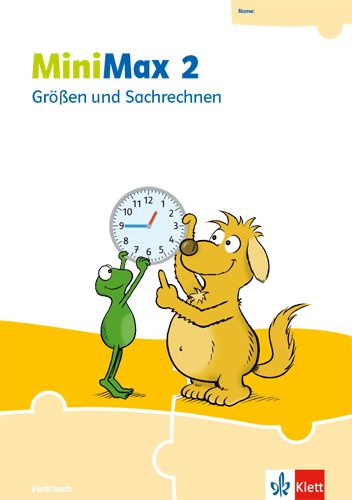 Produktbild: MiniMax 2. Themenheft Gr&ouml;&szlig;en und Sachrechnen - Verbrauchsmaterial Klasse 2