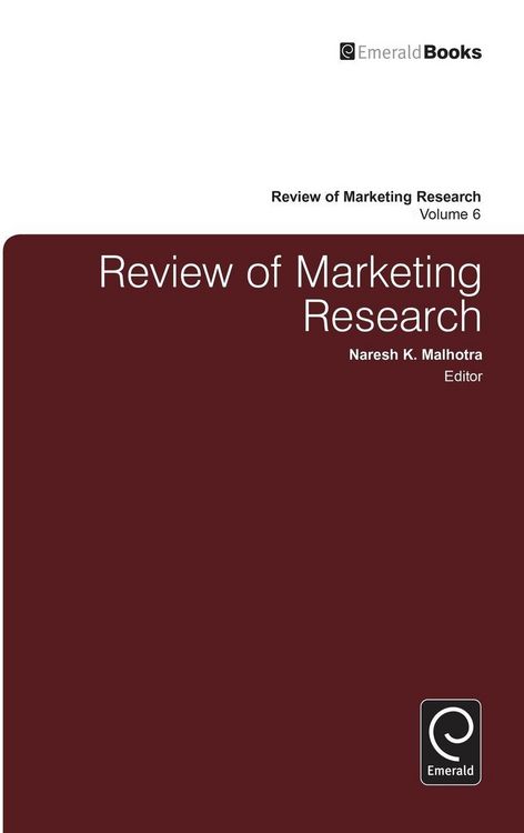 Produktbild: Review of Marketing Research