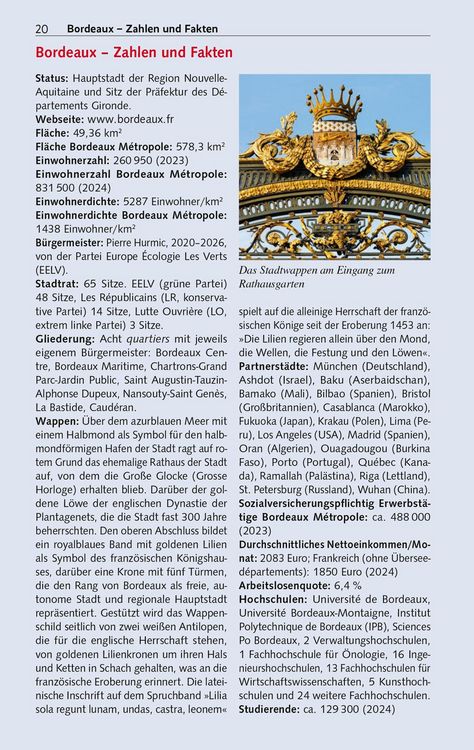 Produktbild: TRESCHER Reisef&uuml;hrer Bordeaux und das Bordelais