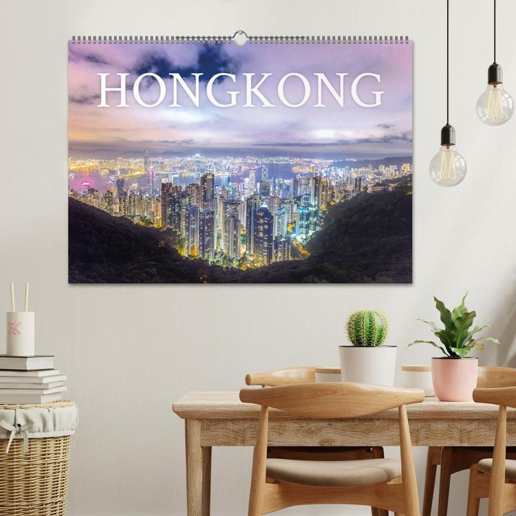 Produktbild: Hongkong - eine einzigartige Weltstadt (Wandkalender 2026 DIN A2 quer), CALVENDO Monatskalender