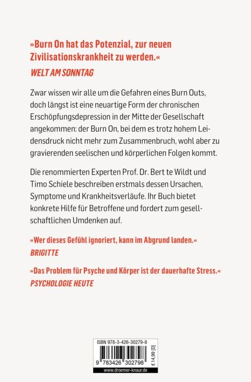 Produktbild: Burn On: Immer kurz vorm Burn Out