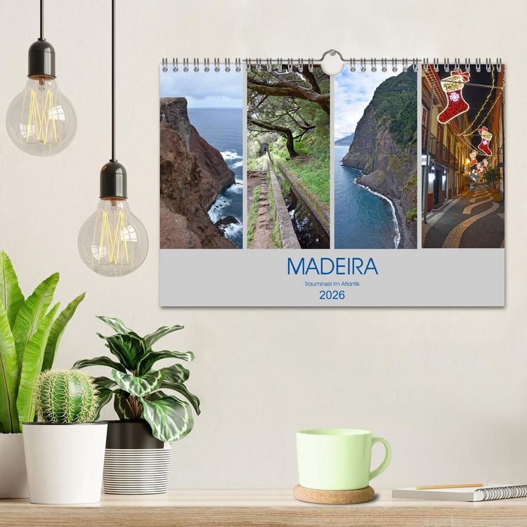 Produktbild: MADEIRA, Trauminsel im Atlantik (Wandkalender 2026 DIN A4 quer), CALVENDO Monatskalender