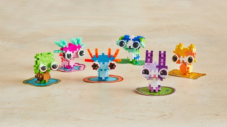 Produktbild: PLUS PLUS - 31 Kreativ Bausteine M&uuml;de Schildkr&ouml;te (MQ3)