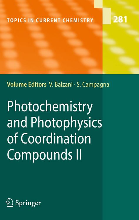 Produktbild: Photochemistry and Photophysics of Coordination Compounds II