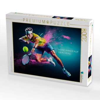Produktbild: CALVENDO Puzzle Ein Motiv aus dem Kalender Tennis und Motivation | 2000 Teile Lege-Gr&ouml;&szlig;e 90x67cm Foto-Puzzle f&uuml;r gl&uuml;ckliche Stunden