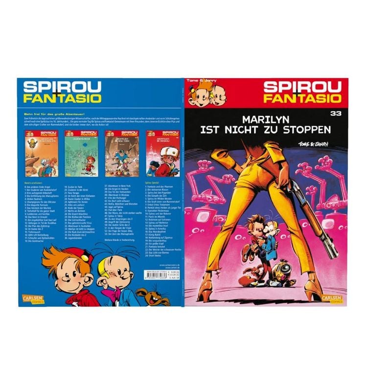 Produktbild: Spirou und Fantasio 33: Marilyn ist nicht zu stoppen
