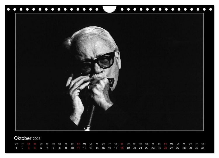 Produktbild: Jazz onstage (Wandkalender 2026 DIN A4 quer), CALVENDO Monatskalender