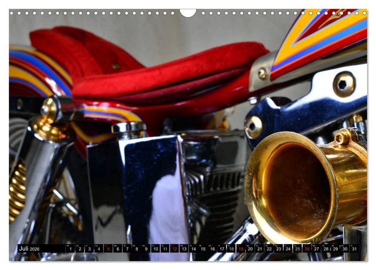 Produktbild: Harley Classic Chopper (Wandkalender 2026 DIN A3 quer), CALVENDO Monatskalender