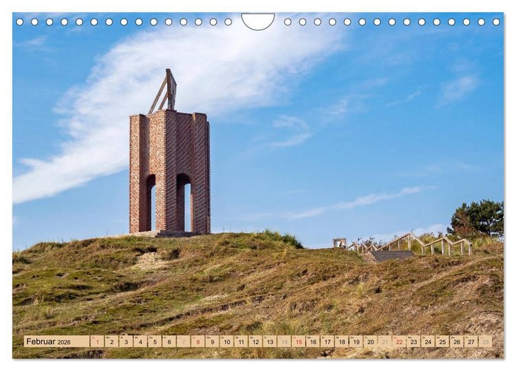 Produktbild: Norderney Spaziergang (Wandkalender 2026 DIN A4 quer), CALVENDO Monatskalender