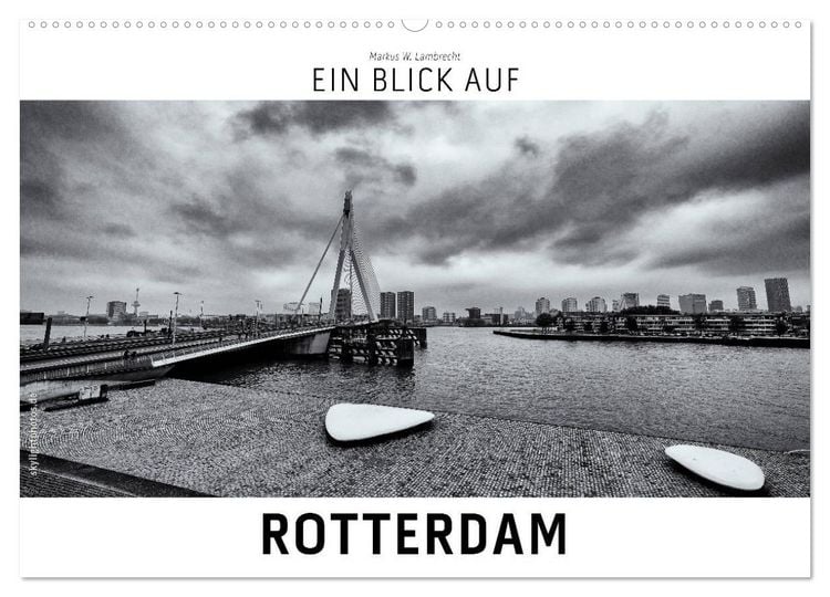 Produktbild: Ein Blick auf Rotterdam (Wandkalender 2026 DIN A2 quer), CALVENDO Monatskalender