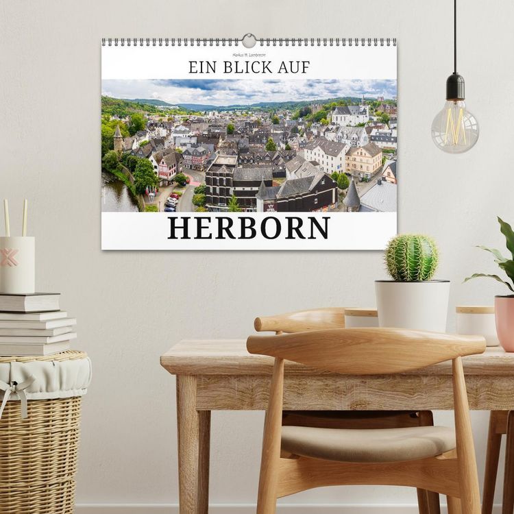 Produktbild: Ein Blick auf Herborn (Wandkalender 2026 DIN A3 quer), CALVENDO Monatskalender