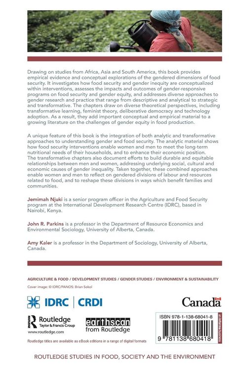 Produktbild: Transforming Gender and Food Security in the Global South