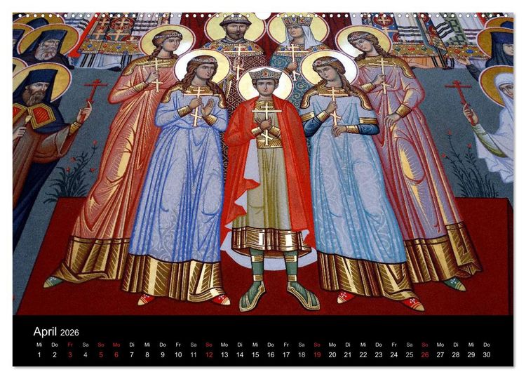 Produktbild: KLOSTERINSEL VALAAM 2026 (hochwertiger Premium Wandkalender 2026 DIN A2 quer), Kunstdruck in Hochglanz