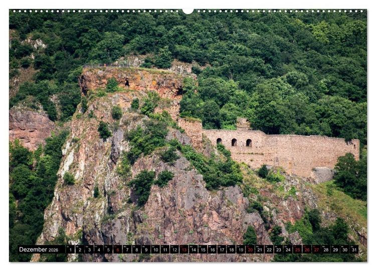 Produktbild: Nahe-Romantik: Bad M&uuml;nster am Stein-Ebernburg (hochwertiger Premium Wandkalender 2026 DIN A2 quer), Kunstdruck in Hochglanz